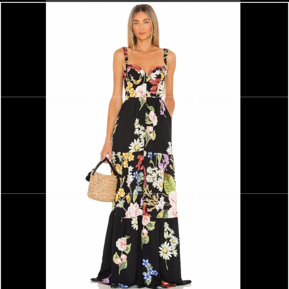 Agua Bendita Dunna Floral Dress